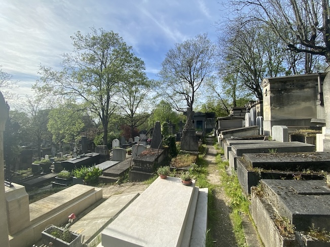 Beautiful Pathway in Père Lachaise