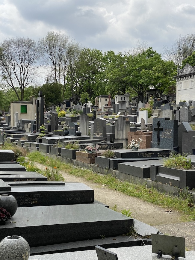 Night View of Père Lachaise